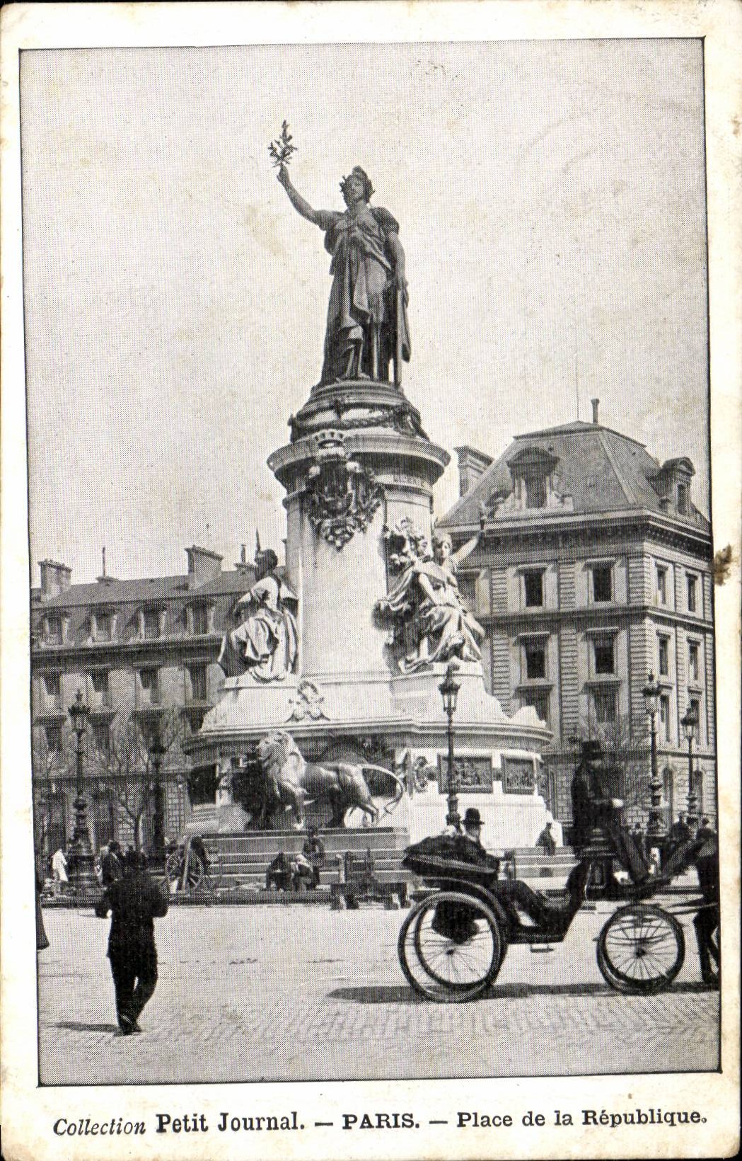 Paris CPA Place de la Republique
