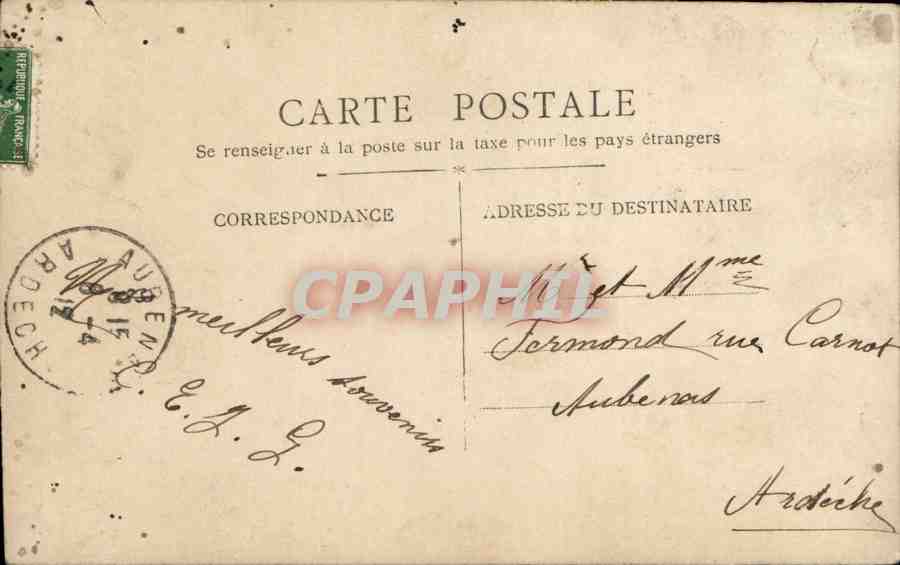 Fille avec œufs de Pâques colorés — Souvenir Fleuri — ABN 611 — Verso