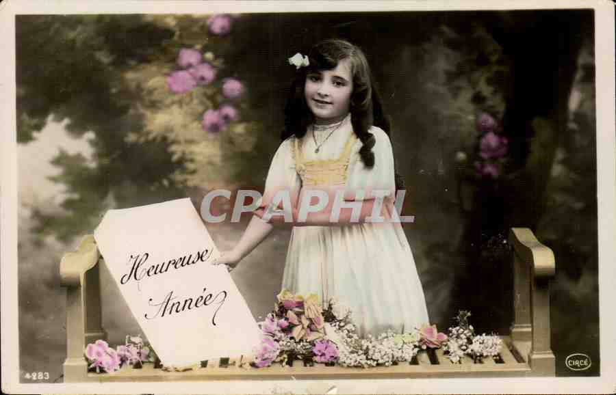 CPA Fantaisie Enfant Fille
