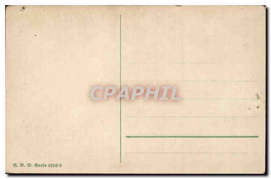 CPA Fantaisie Femme au piano — Verso