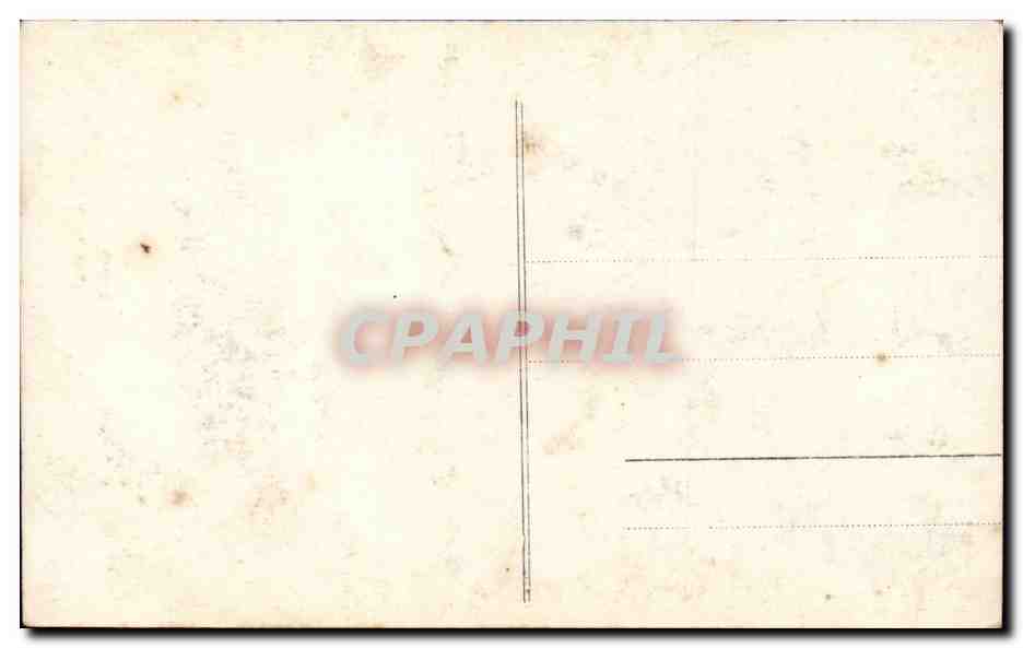 CPA Fantaisie Femme zephire — Verso