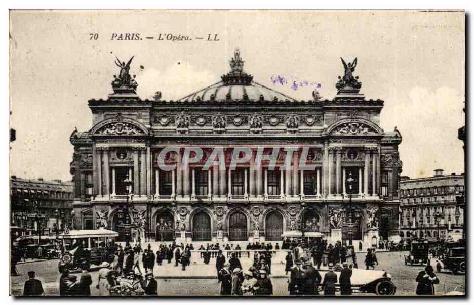 Paris CPA L'opera