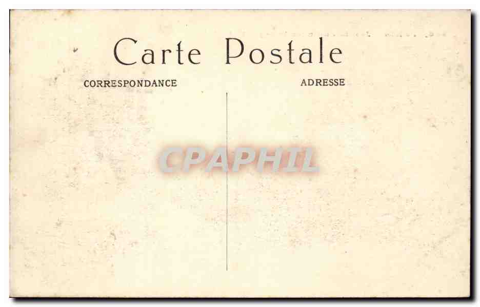 Paris CPA Jardin du Luxembourg — Rückseite