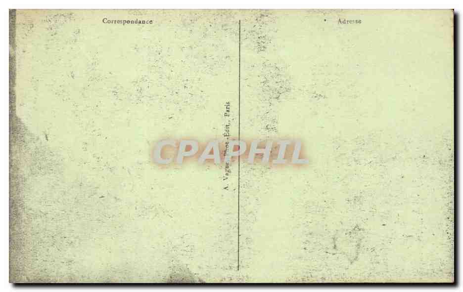Paris CPA Arc de triomphe de l'Etoile Tombe du soldat inconnu et flamme du souvenir — Rückseite