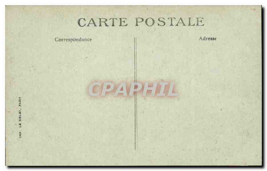 Paris CPA La Bourse  — Rückseite