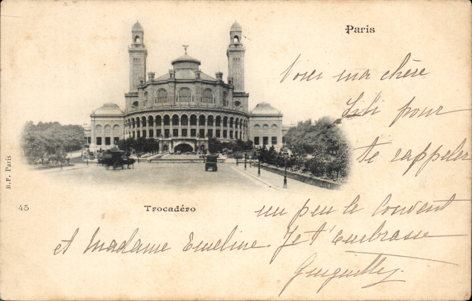 Paris CPA Trocadero