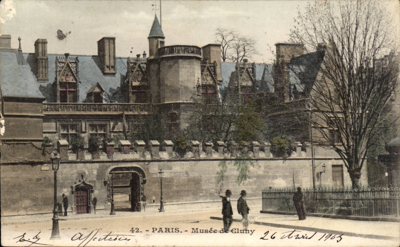 Paris CPA Musee de Cluny