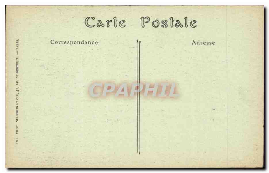 Paris CPA L'eglise de la Trinite — Rückseite
