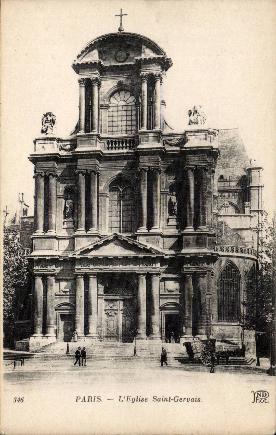 Paris CPA L'eglise Saint Germain