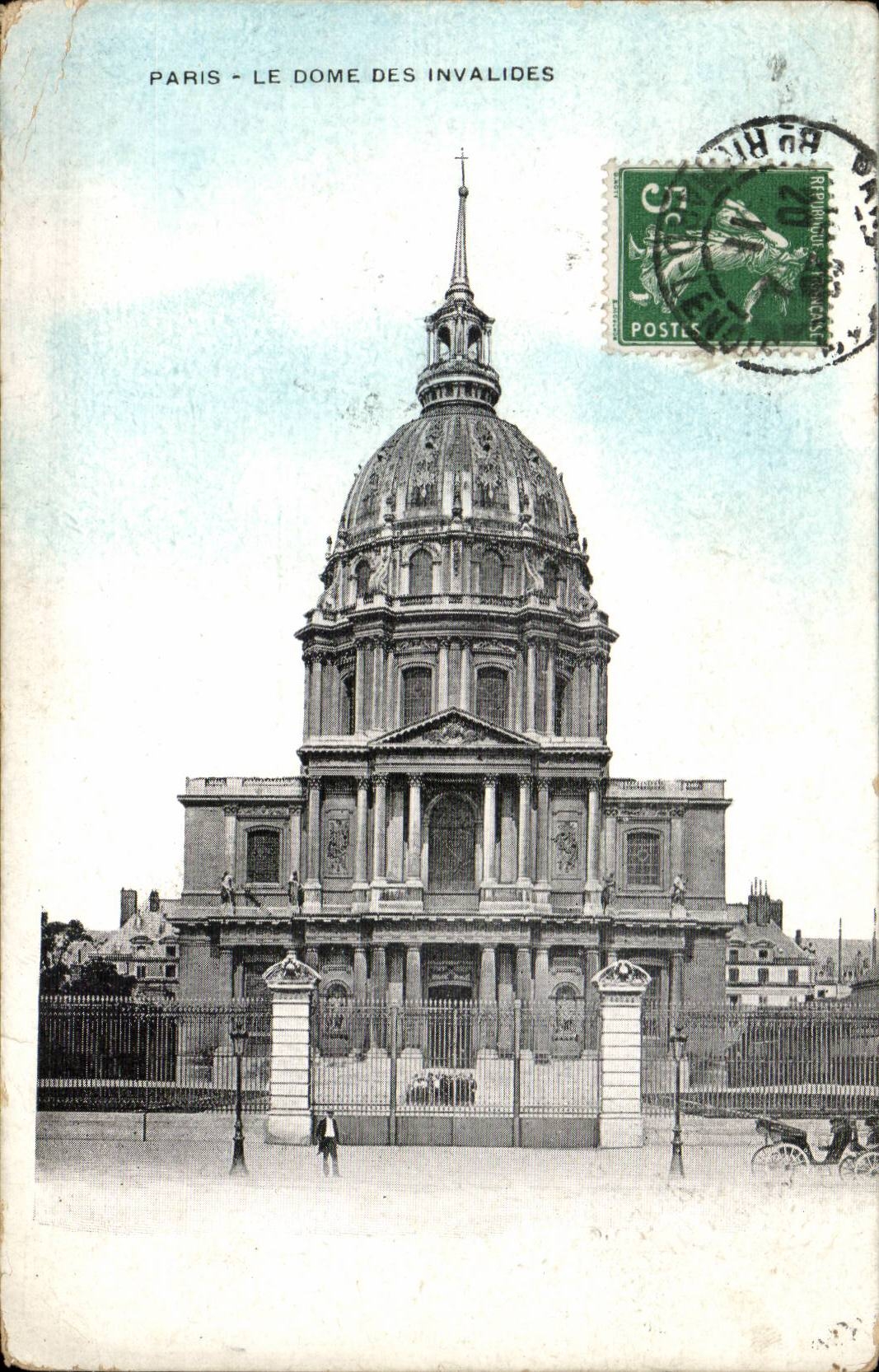 Paris CPA Dome des Invalides