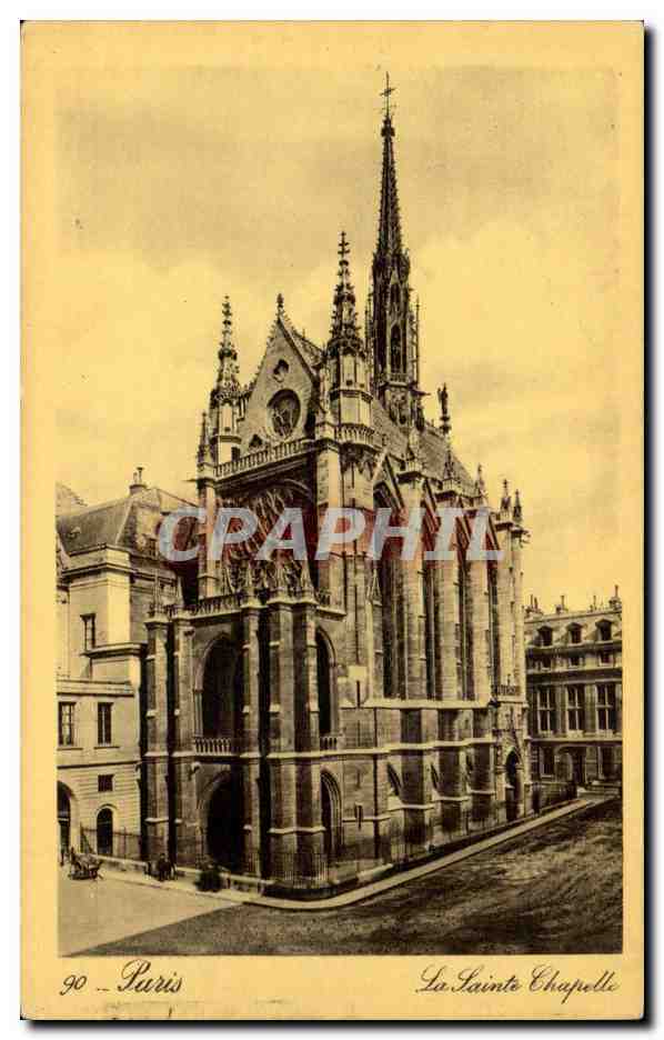 Paris CPA La Sainte Chapelle