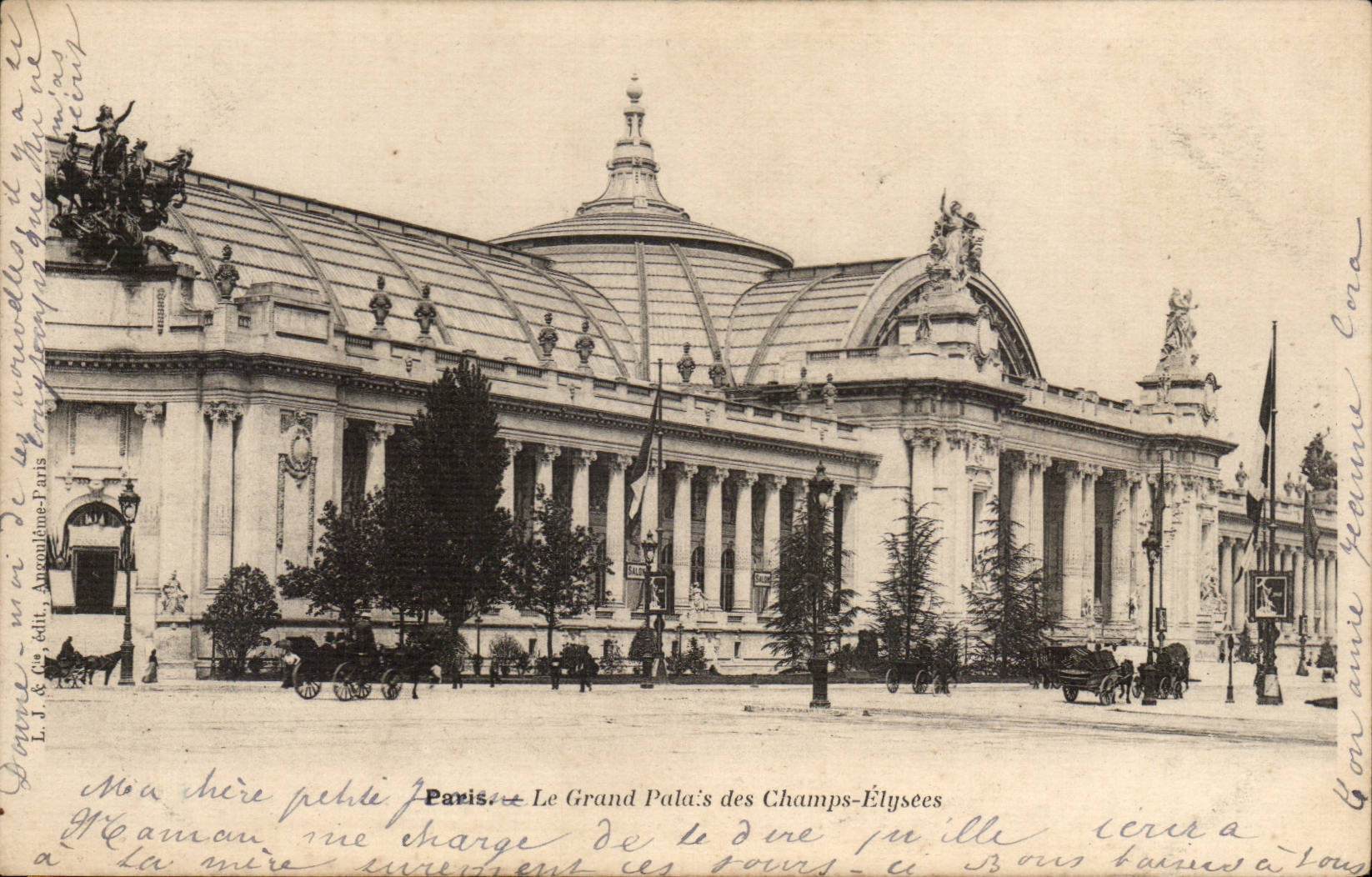 Paris CPA Le Grand Palais des Champs Elysees