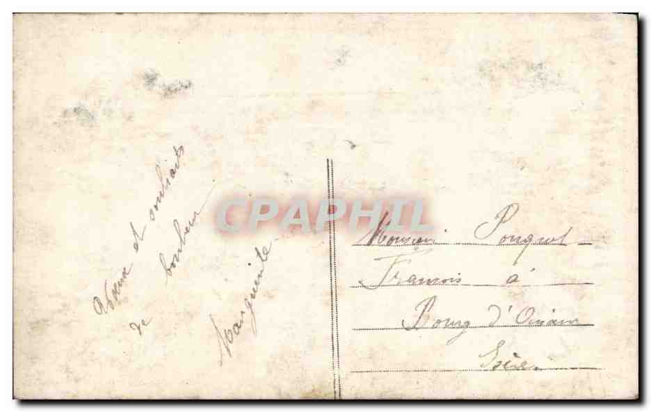 CPA Fantaisie Femme  — Verso