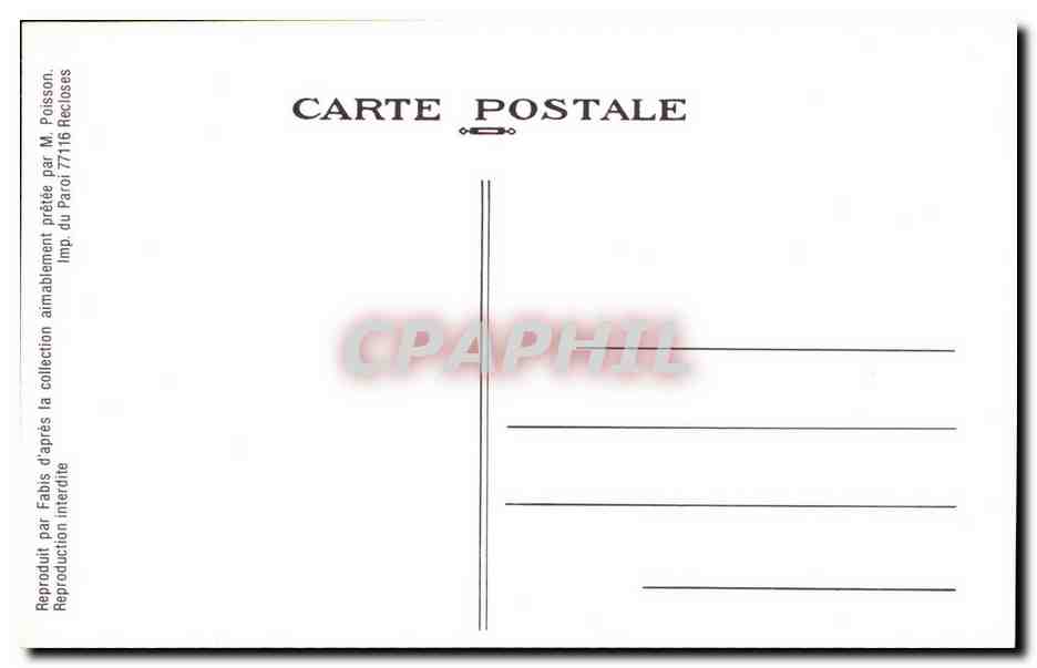 REPRODUCTION CPA Carte Fantaisie Journal Femme Le soleil — Rückseite