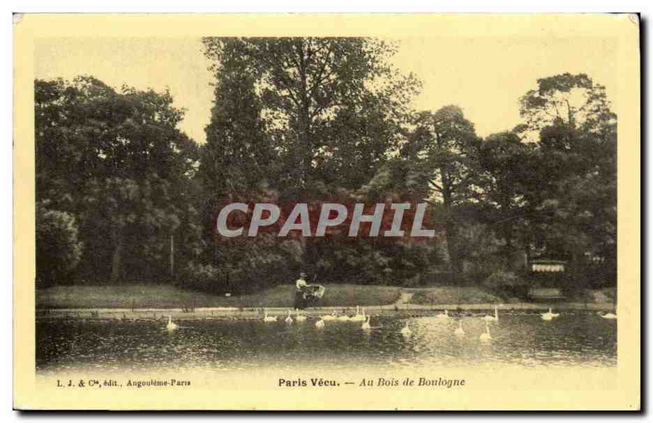 REPRODUCTION Paris VEcu Am Bois de Boulogne