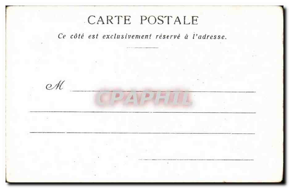 Paris Chicoree a la Bergere CPA Paris Les portails de Notre DAme — Rückseite