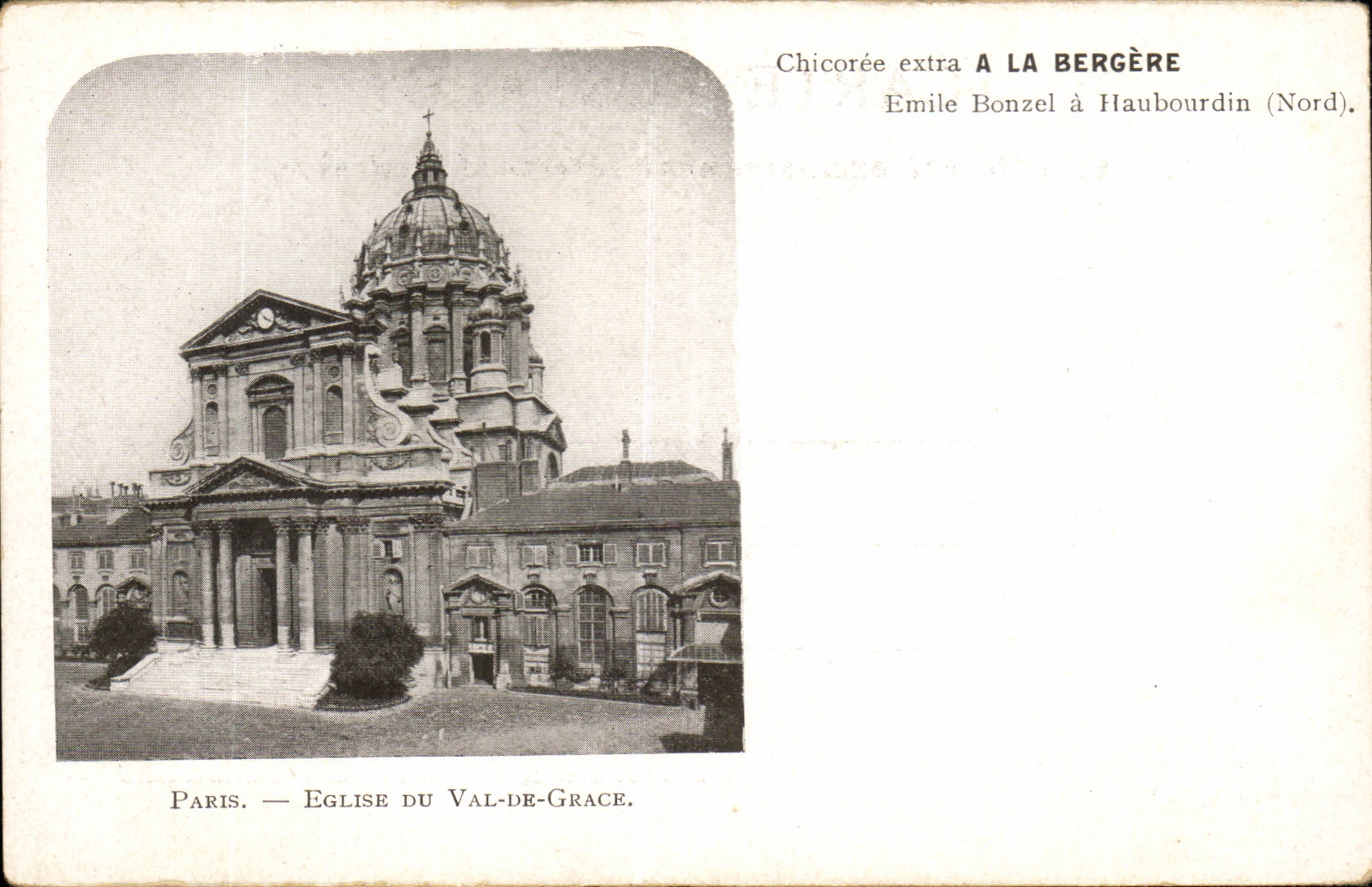 Paris Chicoree a la Bergere CPA Eglise du Val de Grace