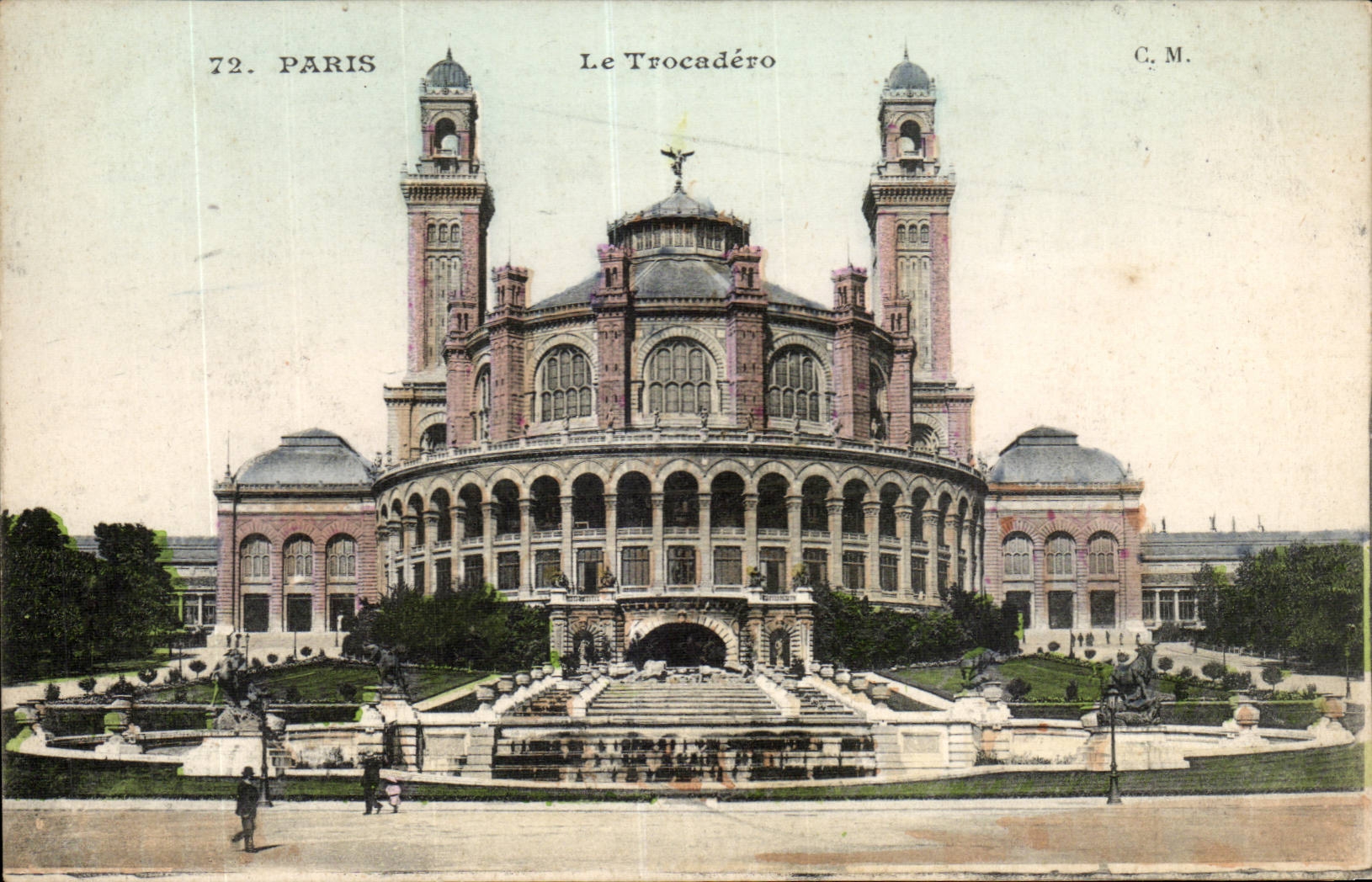 Paris CPA Le Trocadero
