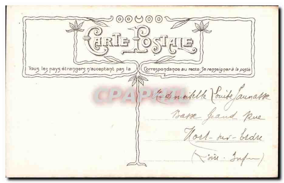 Femme en robe rose — poème de Ronsard — éditeur Crossain, n°337 — Verso