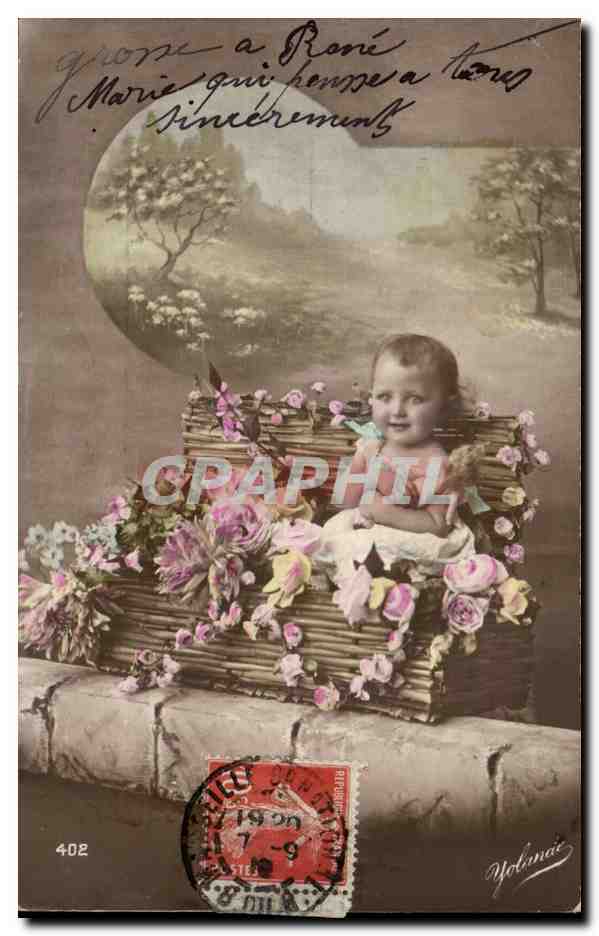 CPA Fantaisie Enfant Bebe