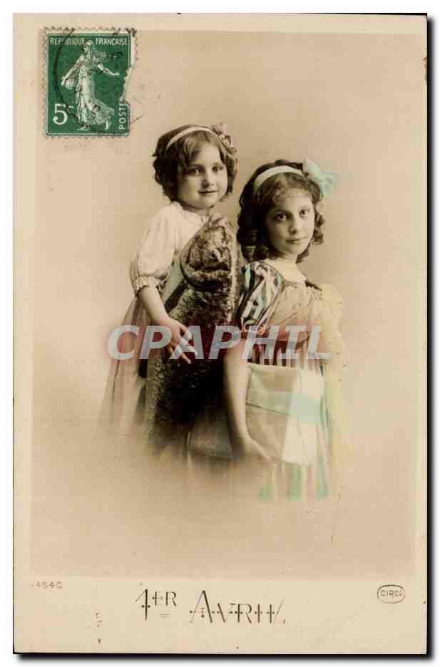 CPA Fantaisie Enfants