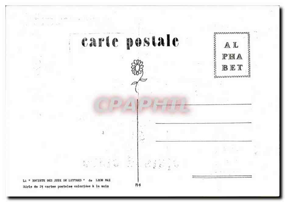 CPM lettre C Une dynastie qui n'est pas prete de s'eteindre ! — Rückseite
