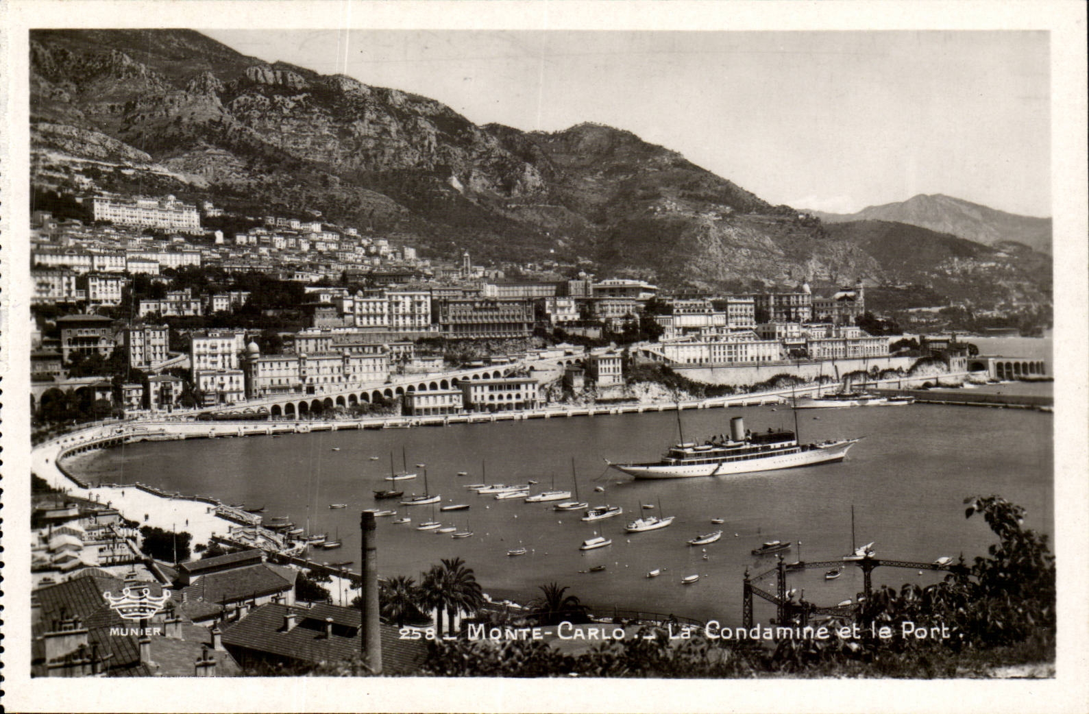 CPM principaute de Monaco La condamine et le port