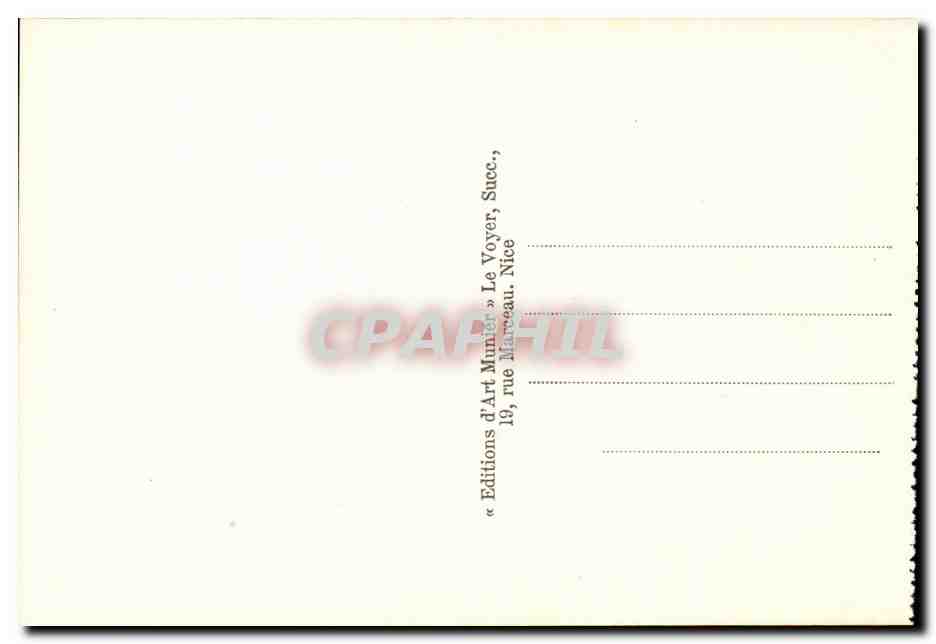 CPM principaute de Monaco La Condamine — Rückseite
