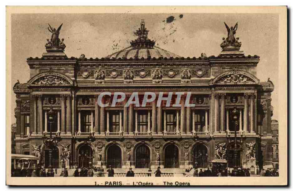 Paris CPA L'opera