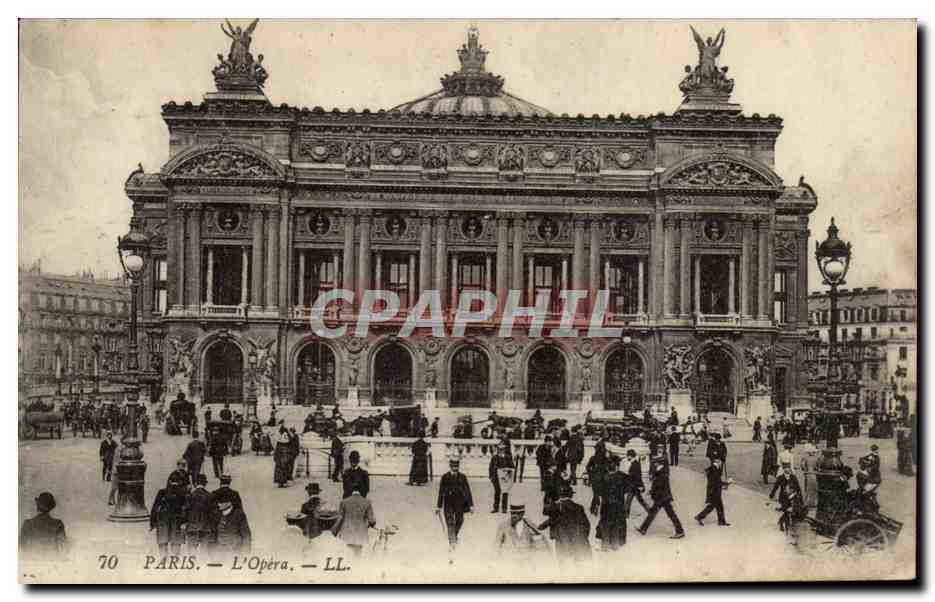 Paris CPA l'opera