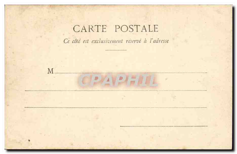Paris CPA Bois de Boulogne Le lac — Rückseite