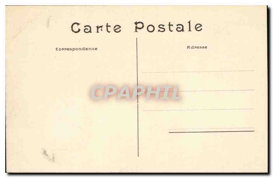 Paris CPA Notre Dame — Verso