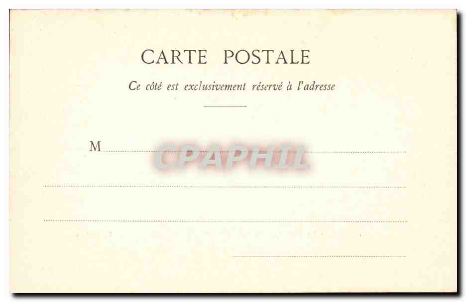Paris CPA Le pont de la Concorde La chambre des deputes (Tour Eiffel) — Verso