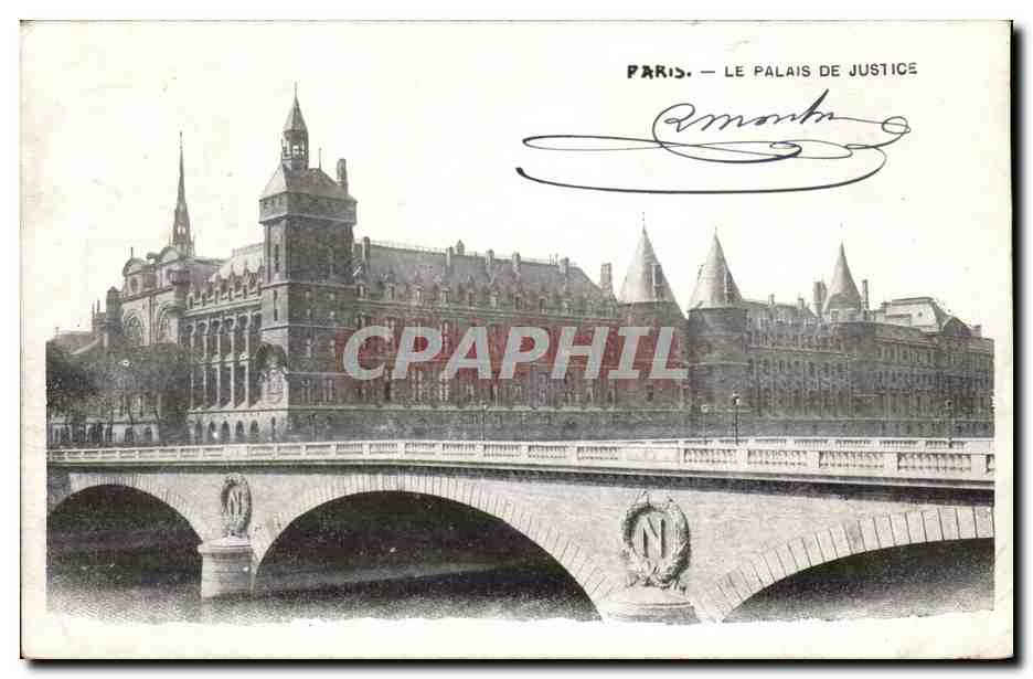 Paris CPA La conciergerie Tribunal de commerce Palais de Justice