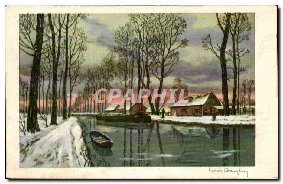 CPA Fantaisie Paysage