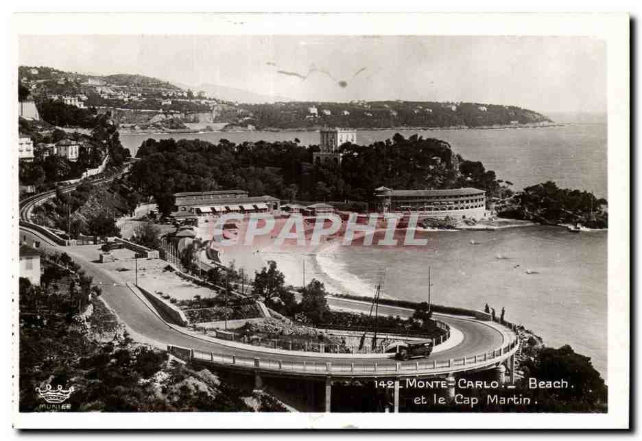 Monaco Monte CArlo CPA Beach et le cap martin