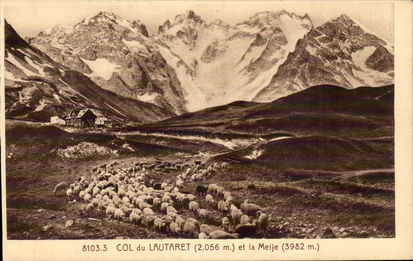 Col du lautaret CPA La Meije 