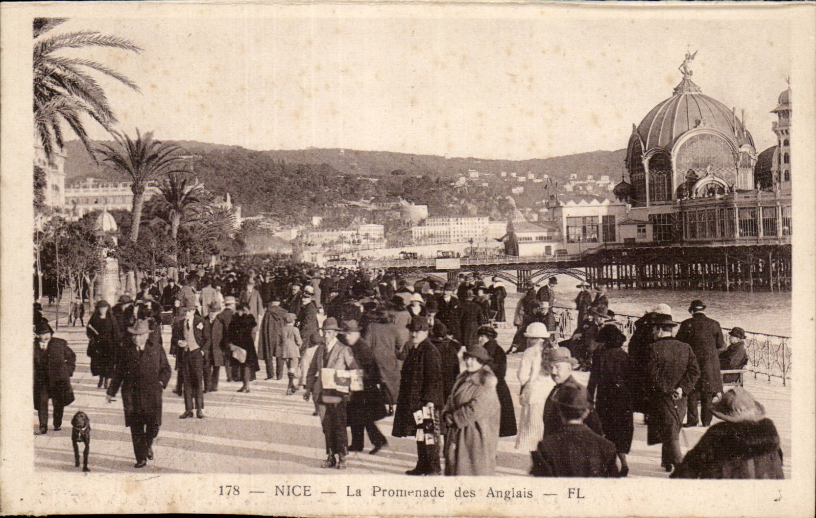 Nice CPA La promenade des anglais