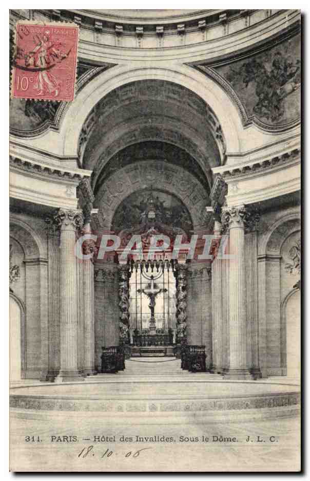 Paris CPA Hotel des Invalides Sous le dome