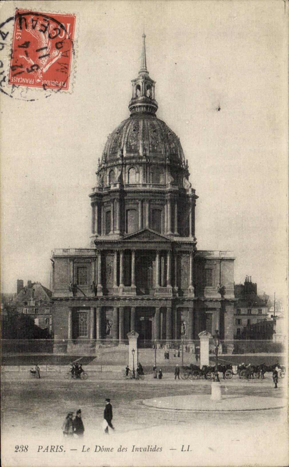 Paris CPA Dome des Invalides 