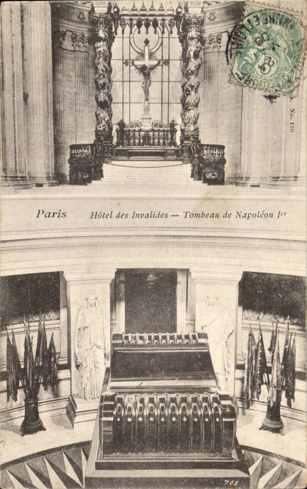Paris CPA Hotel des Invalides Tombeau de Napoleon 1er
