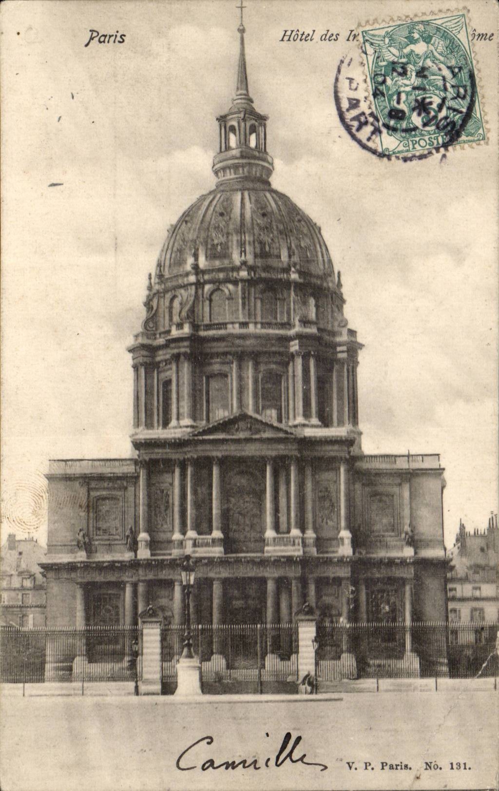 Paris CPA Hotel des Invalides 