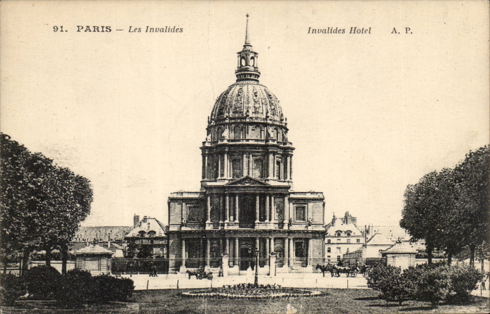 Paris CPA Hotel des Invalides 