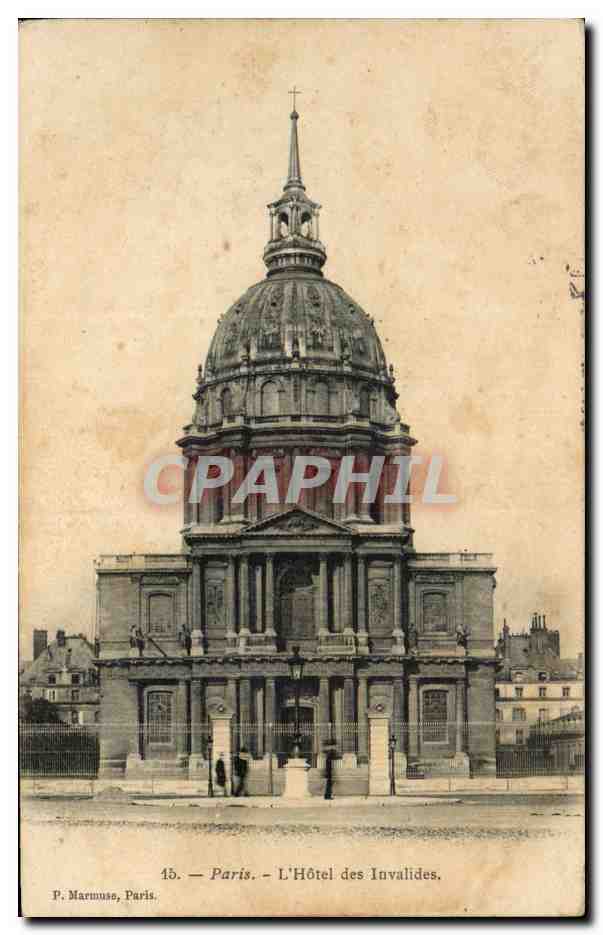 Paris CPA Hotel des Invalides 