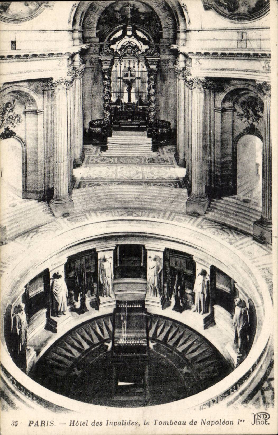 Paris CPA Hotel des Invalides Tombeau de Napoleon 1er