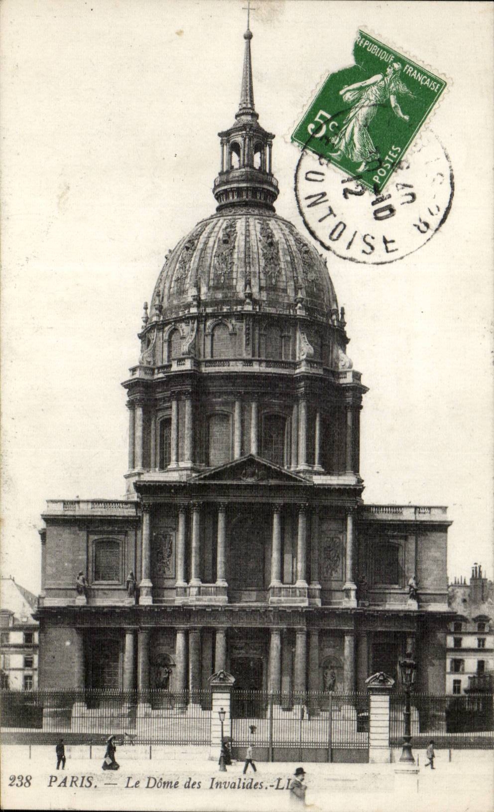 Paris CPA Dome des invalides