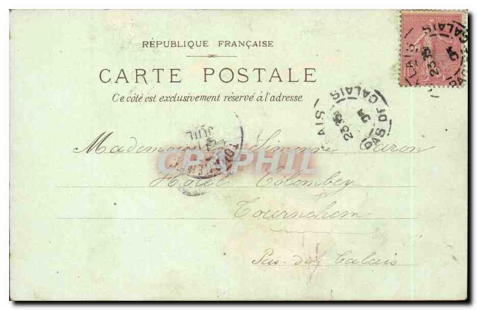 Parigi — Arco di Trionfo — editore Parigi, n° 29 — Verso