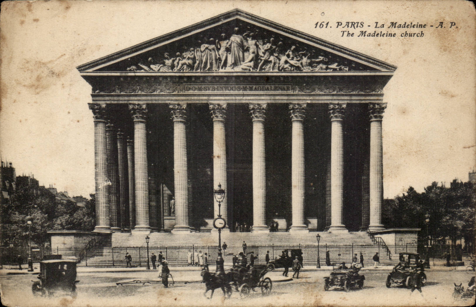 Paris CPA La Madeleine 