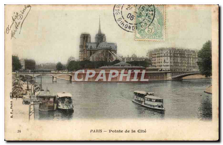 Paris CPA Pointe de la Cite