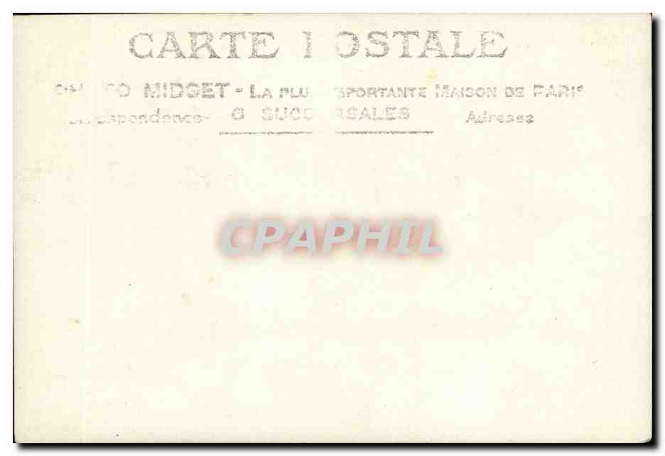 CPA Fantaisie Enfant — Rückseite